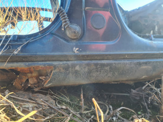 Порог со стойкой правой Opel Vectra B