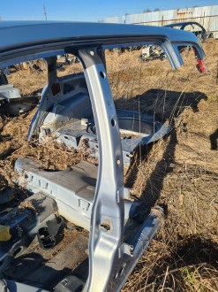 Порог со стойкой левой Opel Astra G