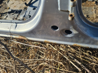 Порог со стойкой левой Opel Astra G