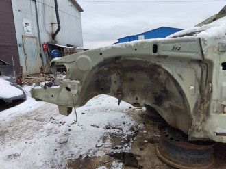 Лонжерон передний левый Opel Vectra B