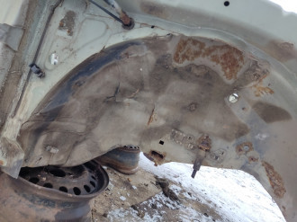 Лонжерон передний правый Opel Vectra B