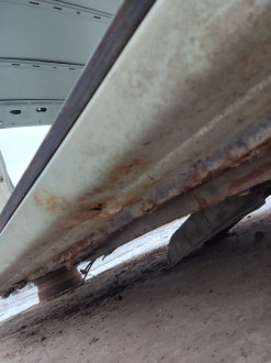 Порог со стойкой правой Opel Vectra B