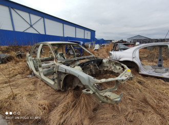 Порог со стойкой правой Opel Vectra B