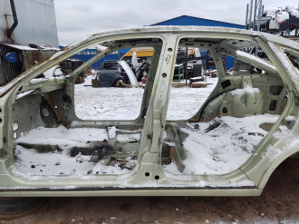 Порог со стойкой левой Opel Vectra B