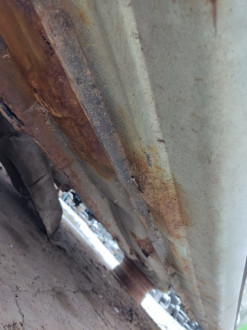 Порог со стойкой левой Opel Vectra B