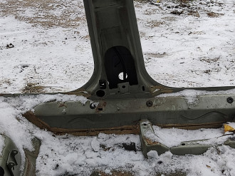 Порог со стойкой левой Opel Vectra B