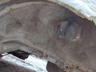 Крыло заднее левое Opel Vectra B