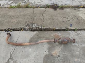 Труба глушителя приемная Opel Astra F