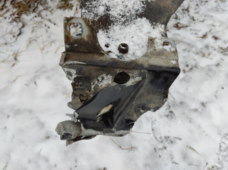 Лонжерон передний левый Land rover Range rover sport 2005-2012
