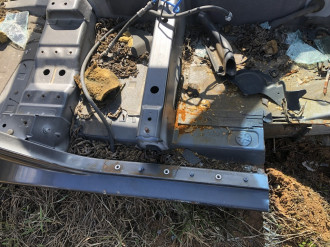 Порог со стойкой правой Land rover Range rover iii 2002-2012