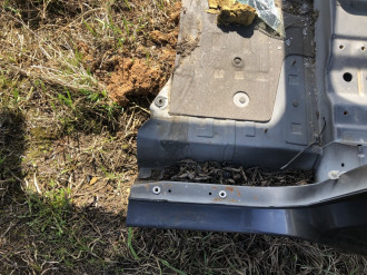 Порог со стойкой правой Land rover Range rover iii 2002-2012