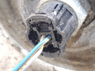 Амортизатор передний правый Land rover Range rover iv 2013-2021