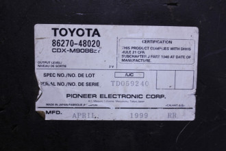 Cd Ченджер Lexus Rx 1998 2003