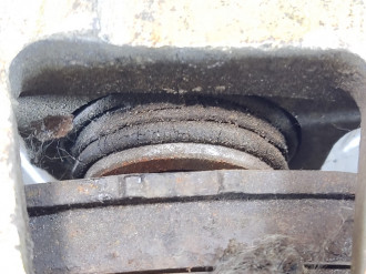 Суппорт задний левый Lifan Solano 2010-2016