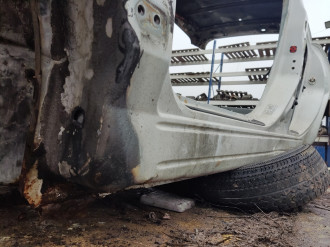 Порог со стойкой левой Mazda Cx7 2007-2012