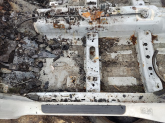 Порог со стойкой левой Mazda Cx7 2007-2012