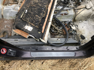Порог со стойкой правой Mazda Cx7 2007-2012