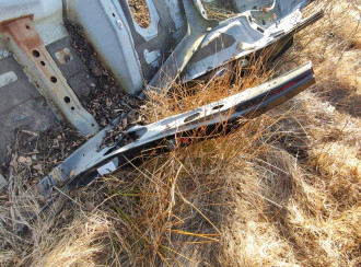 Порог со стойкой левой Mazda Cx7 2007-2012