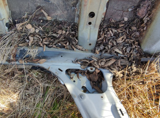 Порог со стойкой левой Mazda Cx7 2007-2012