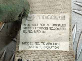 Ремень безопасности задний левый Mazda Cx7 2007-2012