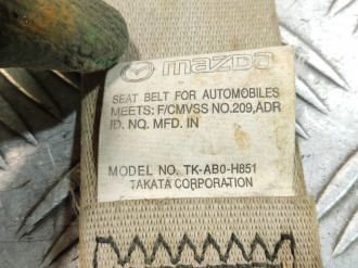 Ремень безопасности задний правый Mazda Cx7 2007-2012