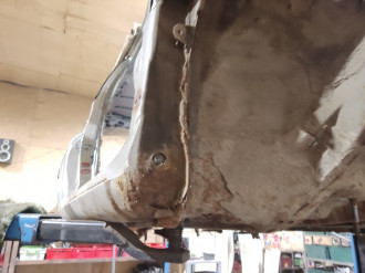 Порог со стойкой правой Mazda 6 GG ГГ