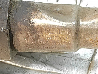 Датчик выпускного коллектора до катализатора A 169
