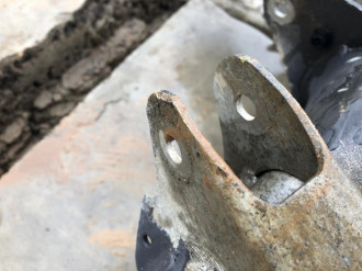 Балка задняя S 221