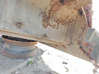 Крыло заднее левое G 463