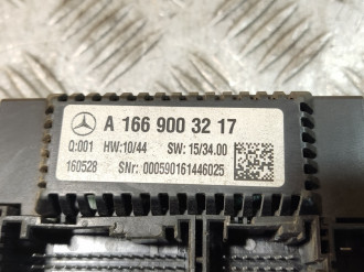 Блок управления отопителя климатической установки Gl 166