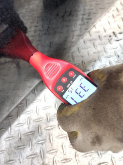 Дверь передняя левая Ml 163