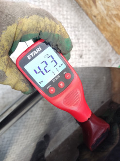 Дверь передняя левая Ml 163