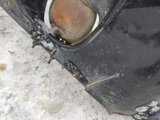 Бампер передний Ml 163