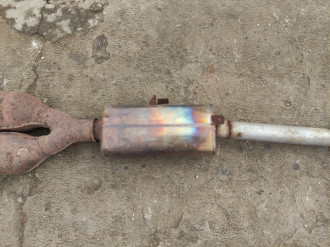 Глушитель средняя часть S 140