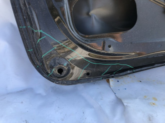 Дверь багажника Mitsubishi Outlander 2012-2021