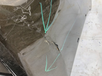 Бампер передний Mitsubishi Outlander GF