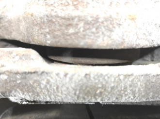 Суппорт задний левый Mitsubishi Lancer 9