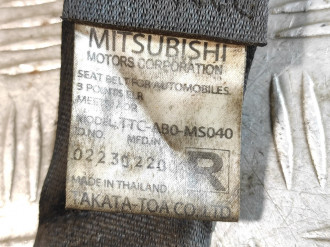 Ремень безопасности задний левый Mitsubishi L200 КВ