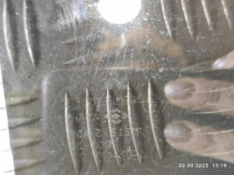 Стекло двери задней правой Mitsubishi Lancer 9