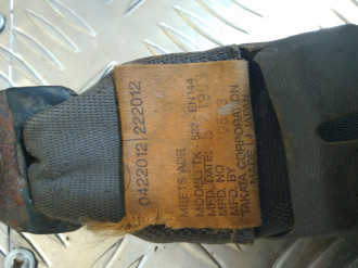 Ремень безопасности передний правый Mitsubishi Galant 1993 1997