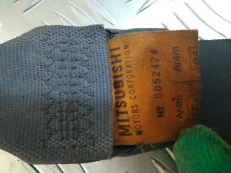 Ремень безопасности передний правый Mitsubishi Galant 1993 1997