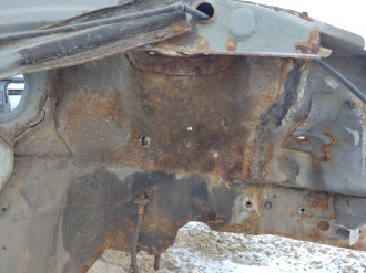 Лонжерон передний правый Mitsubishi Lancer 9