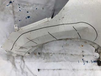 Крыло переднее левое Nissan Qashqai 2009