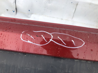 Бампер задний Nissan Qashqai 2009