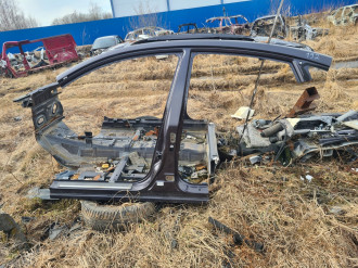 Порог со стойкой левой Nissan Teana j32