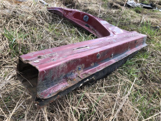 Порог со стойкой левой Nissan Tiida c11