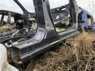 Порог со стойкой правой Nissan Teana j32