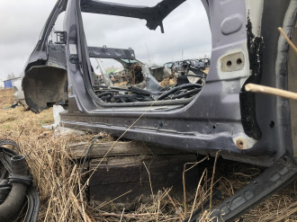 Порог со стойкой правой Nissan Teana j32