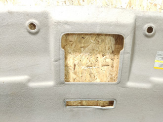 Обшивка потолка Nissan Navara d40