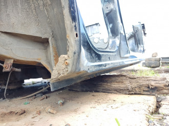 Порог со стойкой правой Nissan X-trail 2007 2014